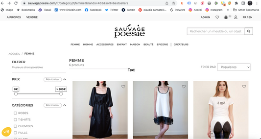 Find us now on www.sauvagepoesie.com!