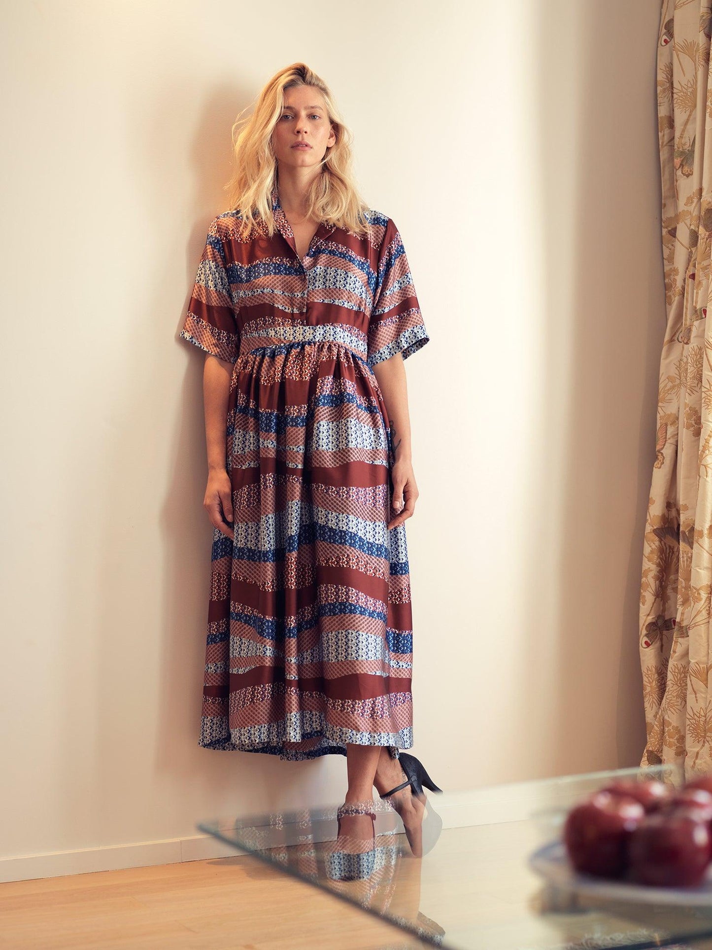 Shirt Dress Printed Coralie