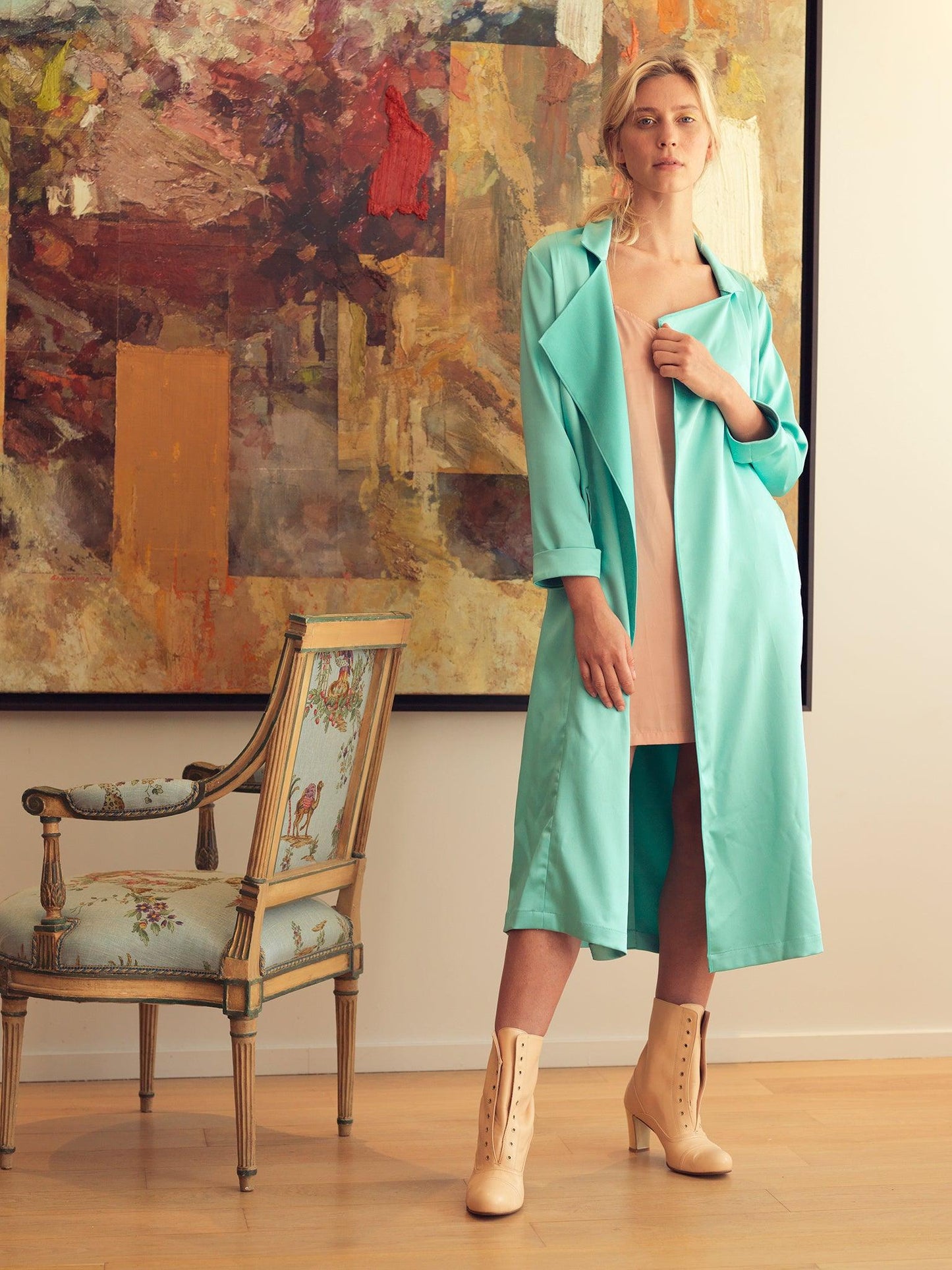 Slippon Dress Silk 100%