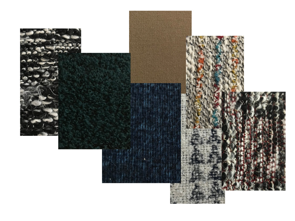 New fabric swatches for our next collection