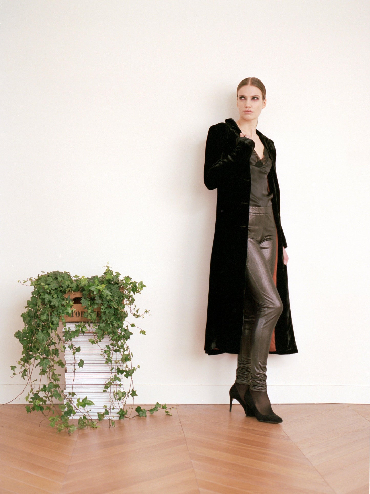 Velvet Coat Black