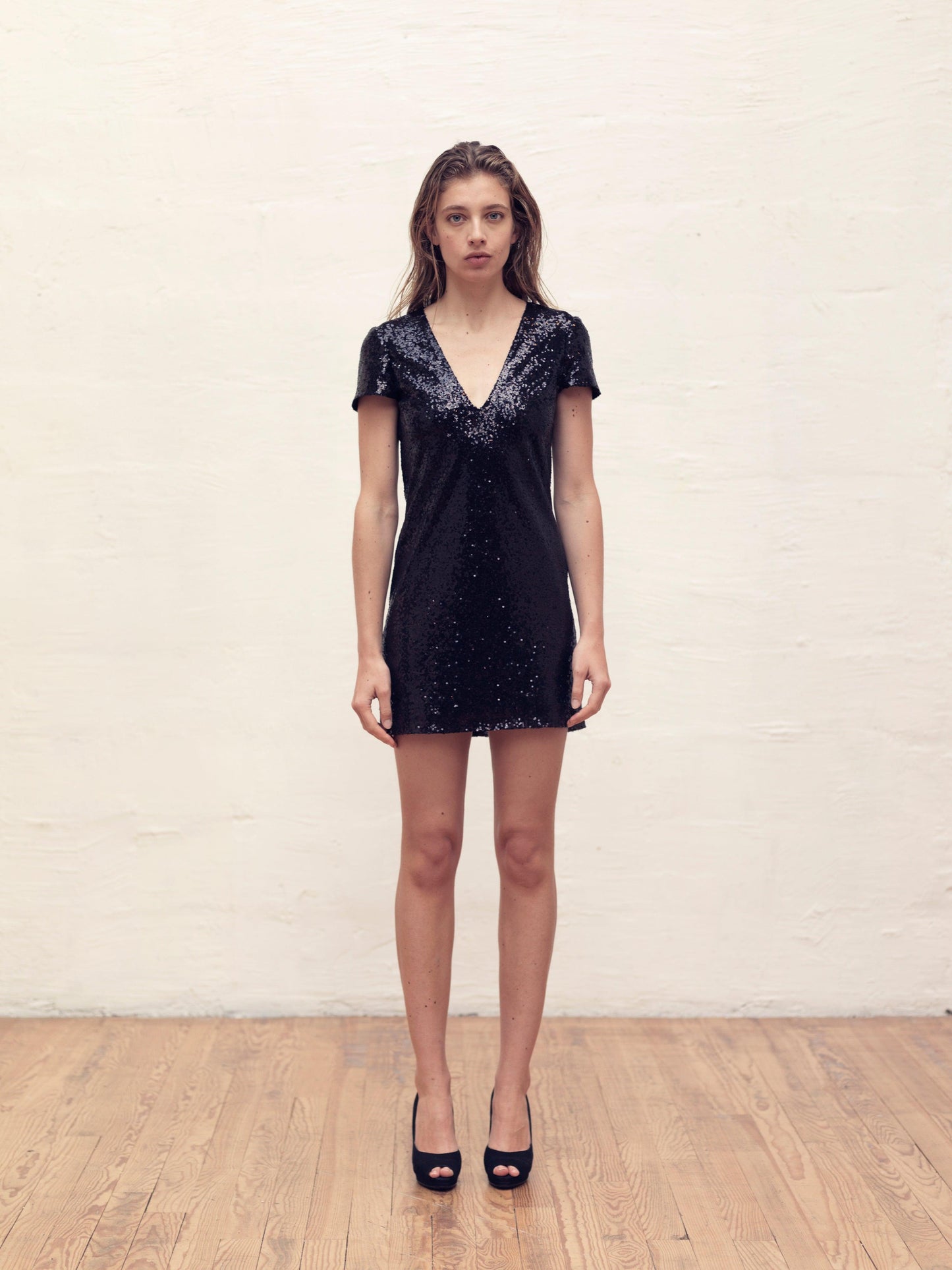 Black Dress Sequin Joe