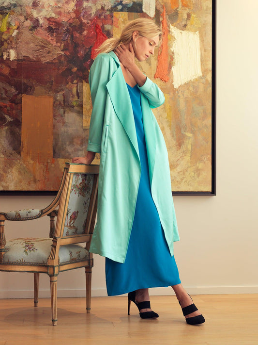 VEST MINT SILK