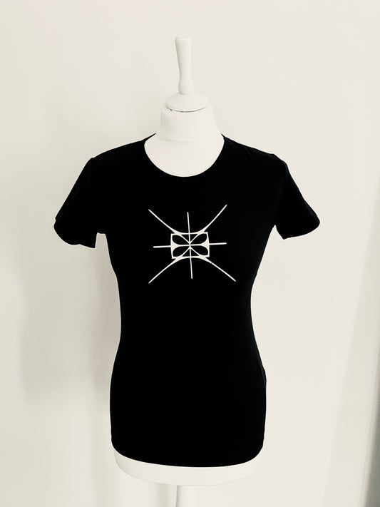 T-shirt logo noir